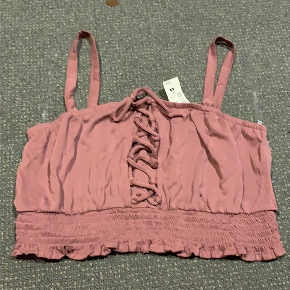 Aeropostale Tops - 2️⃣foe$10 Mauve Pink Crop Top Medium Aeropostale